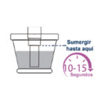 Pack 3 Test de Embarazo hCG con Indicador de Semanas Zerene Fertility — vista 2