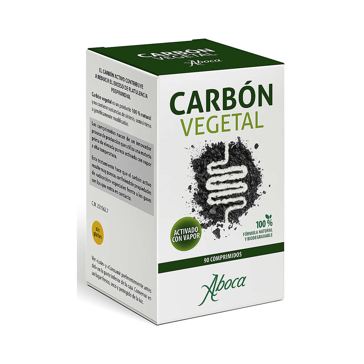 Carbón Vegetal 90 Comprimidos