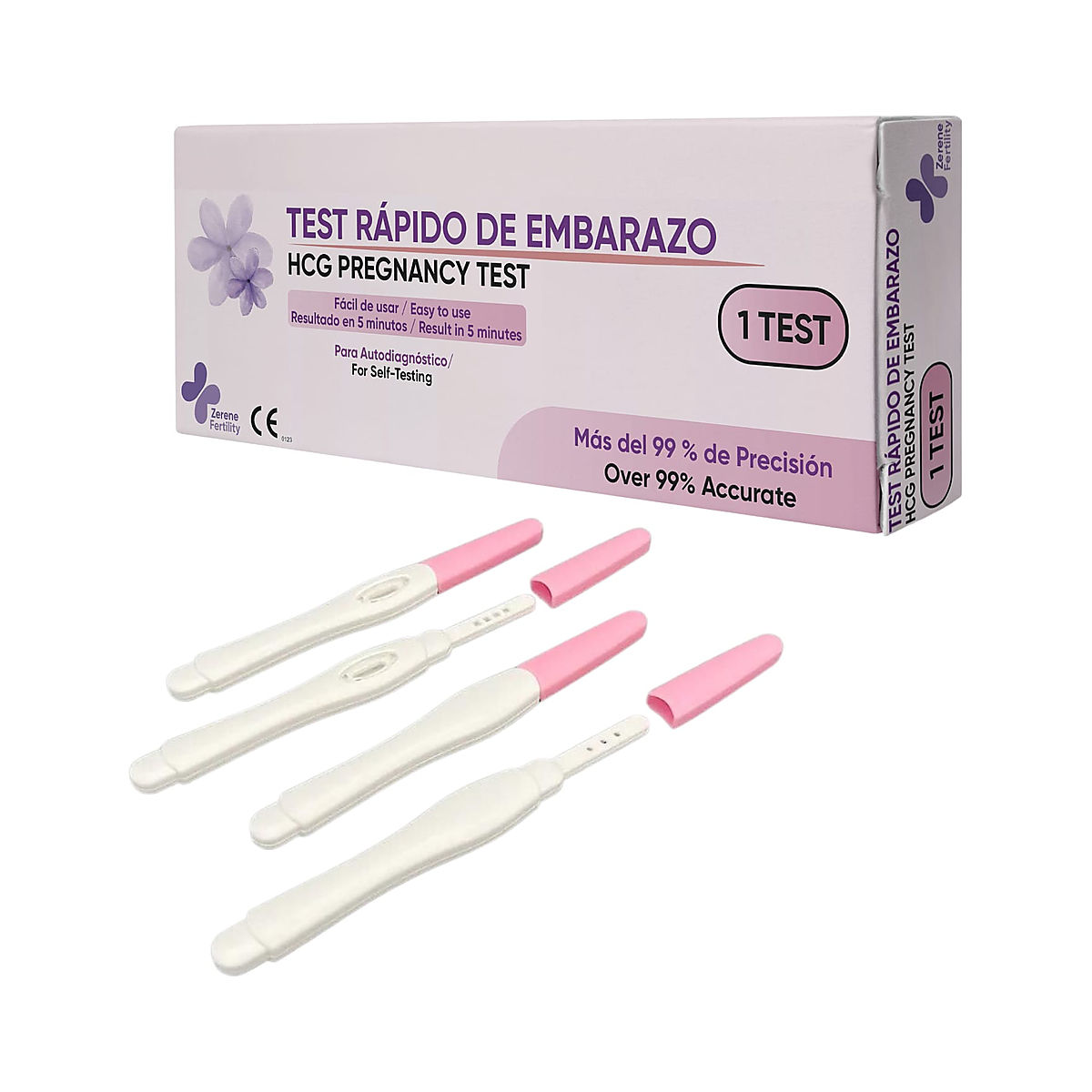 Pack 3 Test de embarazo hCG Zerene Fertility